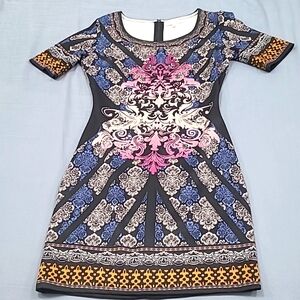 Jealous Tomato Women Multi-pattern Mini Dress